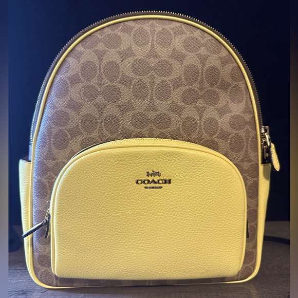 Coach Signature Court Backpack - Picture 1 of 14